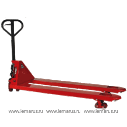 Ручная гидравлическая тележка <nobr>Lema LM 15-1300x550</nobr>