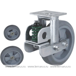 Колесо поворотное с площадкой <nobr>Lema GCB2-TPE-200-300-6</nobr>